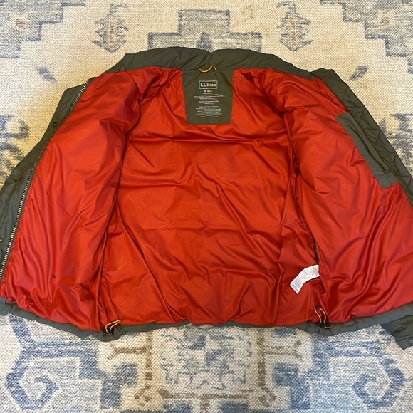 L.L.Bean Mountain Classic Down Puffer Downtek Pertex Quantum Winter Coat - Picture 6 of 11